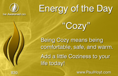 Paul Hoyt Energy of the Day - Cozy 2016-02-29