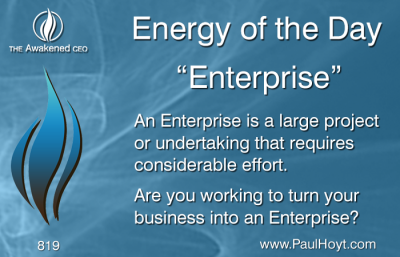 Paul Hoyt Energy of the Day - Enterprise 2016-02-18