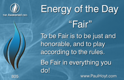 Paul Hoyt Energy of the Day - Fair 2016-02-04