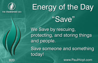 Paul Hoyt Energy of the Day - Save 2016-02-19