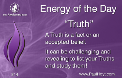 Paul Hoyt Energy of the Day - Truth 2016-02-13