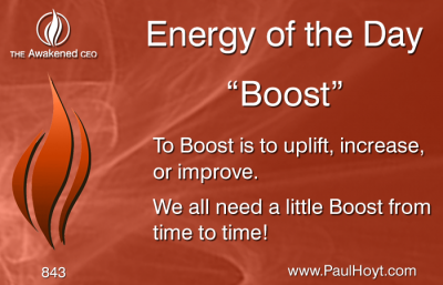 Paul Hoyt Energy of the Day - Boost 2016-03-13