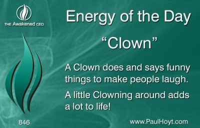Paul Hoyt Energy of the Day - Clown 2016-03-16