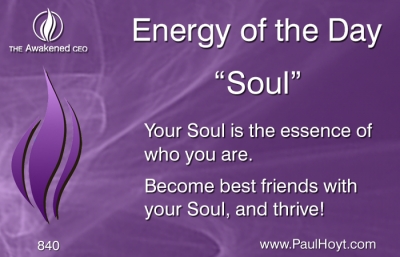 Paul Hoyt Energy of the Day - Soul 2016-03-10a
