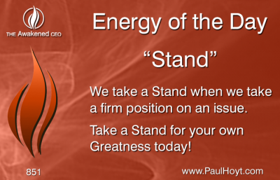 Paul Hoyt Energy of the Day - Stand 2016-03-21