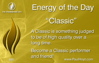Paul Hoyt Energy of the Day - Classic 2016-04-20