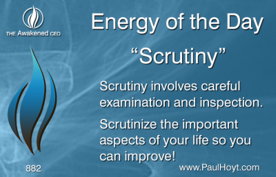 Paul Hoyt Energy of the Day - Scrutiny 2016-04-21