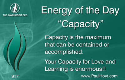 Paul Hoyt Energy of the Day - Capacity 2016-05-26