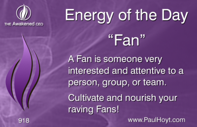 Paul Hoyt Energy of the Day - Fan 2016-05-27