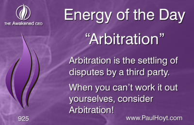 Paul Hoyt Energy of the Day - Arbitration 2016-06-03