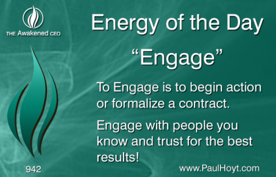 Paul Hoyt Energy of the Day - Engage 2016-06-20