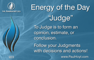 Paul Hoyt Energy of the Day - Judge 2016-06-01