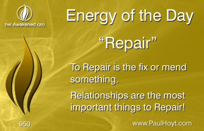 Paul Hoyt Energy of the Day - Repair 2016-06-28