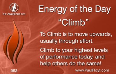 Paul Hoyt Energy of the Day - Climb 2016-07-01