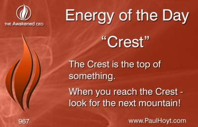 Paul Hoyt Energy of the Day - Crest 2016-07-15