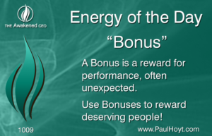 Paul Hoyt Energy of the Day - Bonus 2016-08-26