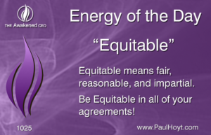 Paul Hoyt Energy of the Day - Equitable 2016-09-11
