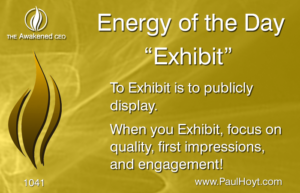 Paul Hoyt Energy of the Day - Exhibit 2016-09-27