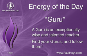 Paul Hoyt Energy of the Day - Guru 2016-09-07