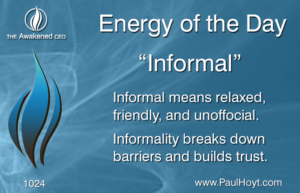 Paul Hoyt Energy of the Day - Informal 2016-09-10
