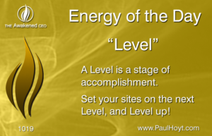 Paul Hoyt Energy of the Day - Level 2016-09-05