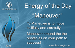 Paul Hoyt Energy of the Day - Maneuver 2016-09-22