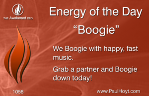 Paul Hoyt Energy of the Day - Boogie 2016-10-13