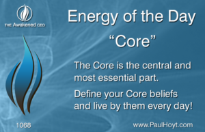 Paul Hoyt Energy of the Day - Core 2016-10-23