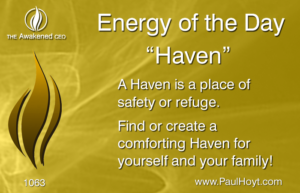 Paul Hoyt Energy of the Day - Haven 2016-10-16