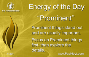 Paul Hoyt Energy of the Day - Prominent 2016-10-20