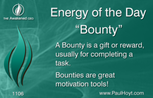 Paul Hoyt Energy of the Day - Bounty 2016-11-30