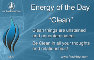 Paul Hoyt Energy of the Day - Clean 2016-11-19