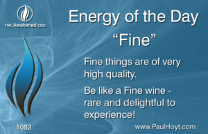 Paul Hoyt Energy of the Day - Fine 2016-11-06