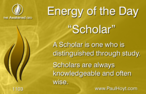 Paul Hoyt Energy of the Day - Scholar 2016-11-27