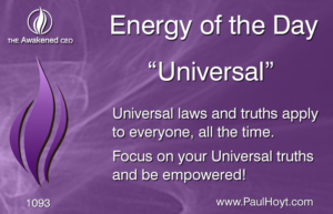 Paul Hoyt Energy of the Day - Universal 2016-11-17