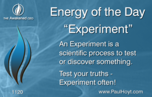 Paul Hoyt Energy of the Day - Experiment 2016-12-14