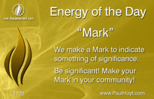 Paul Hoyt Energy of the Day - Mark 2016-12-16