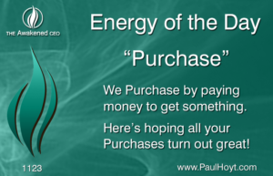 Paul Hoyt Energy of the Day - Purchase 2016-12-17