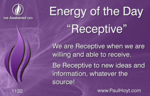 Paul Hoyt Energy of the Day - Receptive 2016-12-26