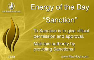 Paul Hoyt Energy of the Day - Sanction 2016-12-24