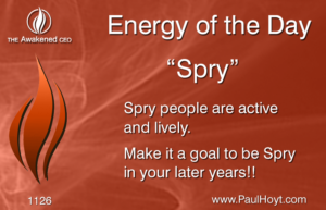 Paul Hoyt Energy of the Day - Spry 2016-12-20
