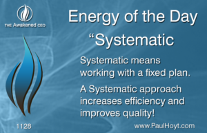 Paul Hoyt Energy of the Day - Systematic 2016-12-22