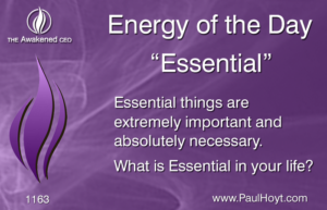Paul Hoyt Energy of the Day - Essential 2017-01-26
