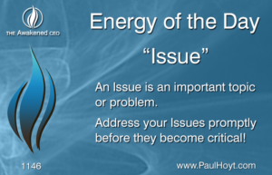 Paul Hoyt Energy of the Day - Issue 2017-01-09