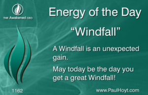 Paul Hoyt Energy of the Day - Windfall 2017-01-25