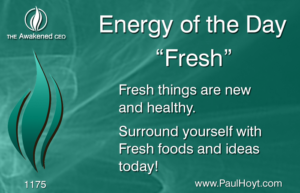 Paul Hoyt Energy of the Day - Fresh 2017-02-07