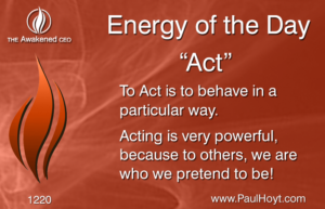 Paul Hoyt Energy of the Day - Act 2017-03-24