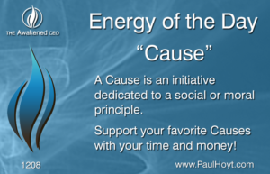 Paul Hoyt Energy of the Day - Cause 2017-03-12