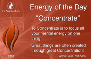 Paul Hoyt Energy of the Day - Concentrate 2017-03-07