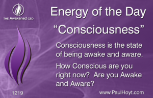 Paul Hoyt Energy of the Day - Consciousness 2017-01-23